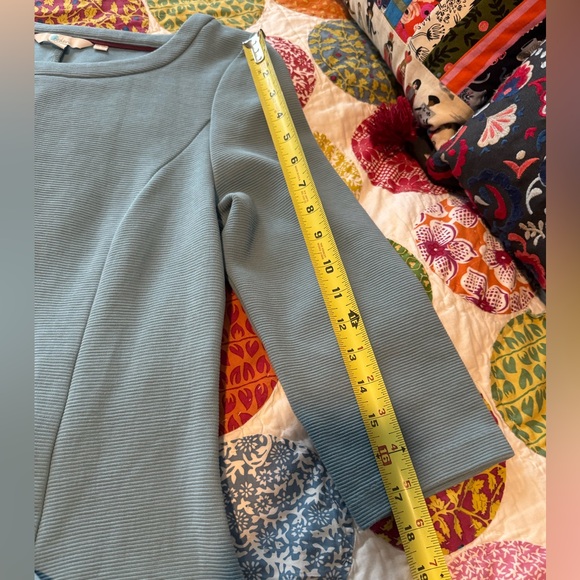 Boden Jasmin Powder Blue Ottoman Dress 8 Long - Picture 7 of 11